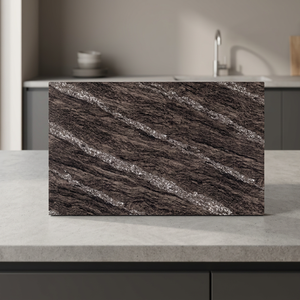 Amezon Choco Polished Glazed Porcelain Marble Look Tiles 600x1200mm 60x120cm Interior Exterior Floor <b>Wall</b> - Product Image 5
