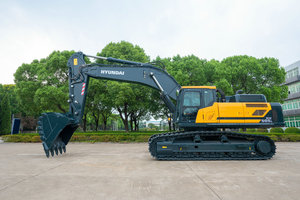Excavatrice d'occasion HX505 HX505L HYUNDAI de 52 tonnes à prix réduit d'origine, comme neuve, conforme EPA et CE en stock Offre Spéciale - Product Image 2