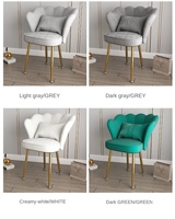 Mobilier de Salle à Manger en Métal Doré de Luxe, Chaises Modernes d'Hôtel pour Banquets de Mariage, Canapé en Tissu à Usage Domestique – Nouveau Produit pour Salon