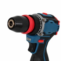 Perceuse sans fil 16,8 V sans balais mains libres avec batterie au lithium, vitesse variable, contrôle du couple 10 mm, tournevis électrique