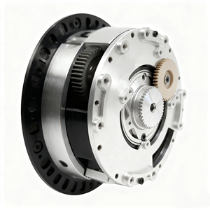 カスタマイズされたステンレススチールギア<span class=keywords><strong>CNC</strong></span>ロボットジョイントモジュール二足歩行/四足歩行リデューサー統合モーターモジュールEDMワイヤー精密 - Product Image 1