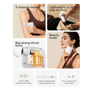 Neue Mini-Massagepistole EMS 2-in-1 Abnehmbare Massagepistole Tragbare Taschen-Massagepistole - Product Image 2