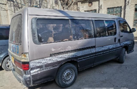 Minibus d'occasion Jinbei Haise 15 places, essence 2.4L, boîte manuelle 5 vitesses, conduite à gauche