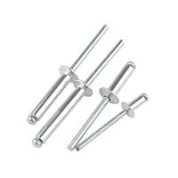 Kit de rivets aveugles à tête en acier inoxydable industriel M3 M3.2 M4 M5, zingués et polis, pour meubles et automobile