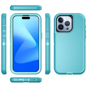 Funda Protectora de Lujo Anticaídas para iPhone 17 Pro Max 16 Pro con Airbag 15, Carcasa de Teléfono Móvil Robótica de Triple Protección con Agarre - Product Image 5