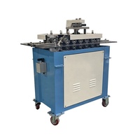 Formeuse de canaux d'air HVAC à haute vitesse pour Pittsburgh & Snap Lock |   Machine de formage de rouleaux de conduits HVAC robustes