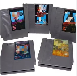 Cartouche de jeu anglaise 8 bits 72 broches ABS de qualité supérieure pour console de jeu vidéo <span class=keywords><strong>NES</strong></span> 8 bits, carte de jeu vidéo <span class=keywords><strong>NES</strong></span> - Product Image 1