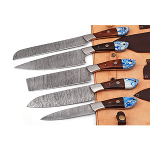 Cuchillos de Cocina de Alto Rendimiento para el Hogar y Cocinas Comerciales, Juego de Cuchillos de Cocina de Acero de Damasco de Calidad Premium, Afilados como una Navaja - Product Image 6
