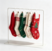 Présentoir de bureau à tige unique pour chaussettes, idéal pour la maison, les magasins et les salons d'artisanat – Présentoir portable pour chaussettes