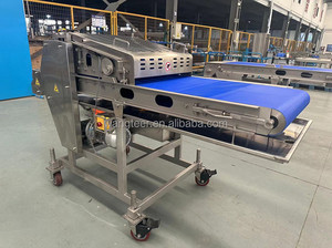 Máquina Aplanadora de Carne Comercial de Acero Inoxidable de 400-800 KG/H, <span class=keywords><strong>Precio</strong></span> de Fábrica, para Aplanar Carne de Res, Hamburguesas, <span class=keywords><strong>Pechuga</strong></span> de Pollo - Product Image 5