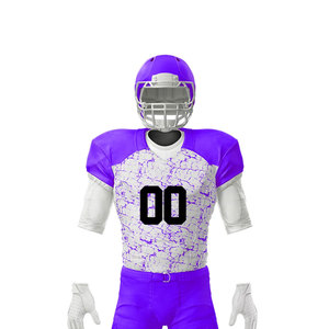 Nuevo uniforme de fútbol americano para adultos, camiseta y pantalones cortos, uniforme de fútbol americano personalizado por sublimación para entrenamiento y partidos. - Product Image 4