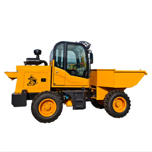 Camion benne diesel 4x4 à déchargement hydraulique automatique, capacité 1-10t, véhicule de transport pour chantier - Product Image 1
