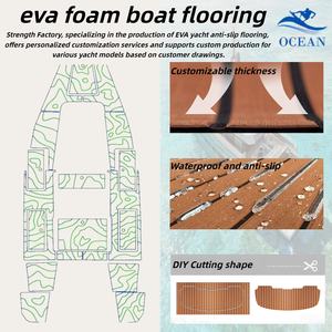 Ocean Eva Foam Decking marin en teck antidérapant en mousse EVA <span class=keywords><strong>pour</strong></span> bateaux à moteur Kayaks-Tapis de sol marin de qualité supérieure - Product Image 3