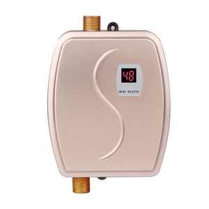 Chauffe-eau instantané sans réservoir électrique mini 3800W authentique, salle de bain, cuisine, chauffe-eau pour le lavage, appareil électroménager de cuisine - Product Image 2
