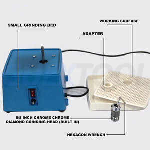 Mini-meuleuse multifonctionnelle en céramique, polisseuse pour verres à vin DIY, 110V/220V - Product Image 5