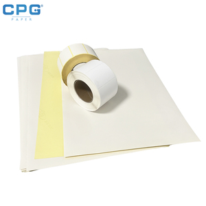 Custom Size Available Self Adhesive Paper Label Paper Roll Die Cut Shapes For Marketing Campaigns - Product Image 1