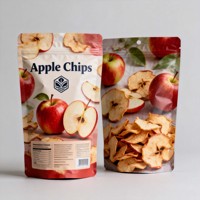 Op maat gemaakte digitale printbare, hersluitbare plastic aluminiumfolie diepvriesvruchten/voedsel/snack verpakking staande pouch met ritssluiting