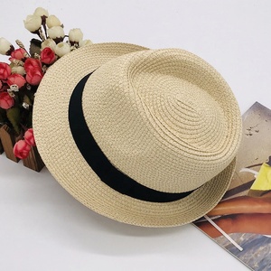 Cappello Panama in Paglia Personalizzato all'Ingrosso, Fedora in Paglia di Carta per Uomo, Estivo, da Spiaggia, per Vacanze, Viaggi, Sport all'Aperto, Casual - Product Image 4