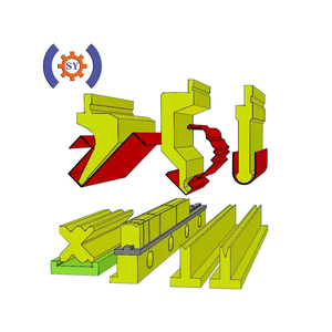 Herramientas de Prensa Plegadora de la Marca SYRM Fáciles de Usar, Material 42CrMo/55SiCr/GCr15, Dureza 45~52HRC, Molde de Doblado, Punzón, Matriz de Prensa - Product Image 1