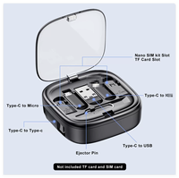 Organisateur de câbles multifonctionnel blanc avec chargeur rétractable 60W, impression personnalisée de votre logo, vente en gros OEM