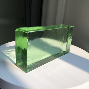 Ladrillos de Vidrio Fundido para Construcción <span class=keywords><strong>JYG</strong></span> al por Mayor, Bloque de Color Verde Original para Decoración de Edificios, Construcción de Hoteles de Alta Calidad - Product Image 3