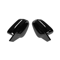 Coques de rétroviseurs style M4 noir brillant, 4 pièces, compatibles avec BMW M3 G80 M4 G82 G83 LHD, remplacement en ABS
