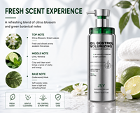 Shampo Pengontrol Minyak dan Penambah Volume 500ml Pembersih Mendalam Perawatan Kulit Kepala Aroma Segar Perawatan Rambut Harian OEM ODM Label Pribadi