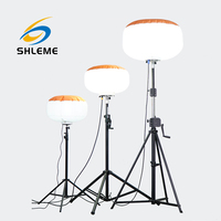 Trépied lumineux led pour la construction, tour de ballons
