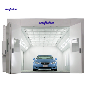 ห้องพ่นสีรถยนต์ไฟฟ้า AUTOKE <span class=keywords><strong>ATK</strong></span>-001 ระดับหรูหรา พร้อมผนังฉนวนใยหิน ระบบเตาดีเซล ได้รับการรับรองมาตรฐาน CE - Product Image 4