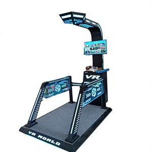 Plateforme de jeu VR commerciale : Simulateur immersif de réalité virtuelle en position debout pour un joueur, borne d'arcade - Product Image 1