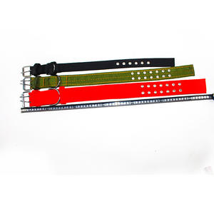 Kingtale kerah anjing lebar nilon dapat disesuaikan dengan gesper logam kokoh untuk anjing ukuran sedang besar XL - Product Image 6