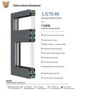 2025 New Modern Double Glaze Glass <strong>Aluminium</strong> Accordion Folding <strong>Window</strong> Fold Kitchen Hurricane <strong>Windows</strong> for Villa Balcony - Product Image 3