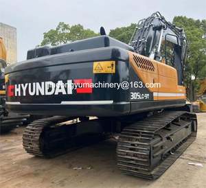 Excavadora de cadenas Hyundai 305LC-9 usada, 30 toneladas, motor Cummins, alto rendimiento, en venta - Product Image 5