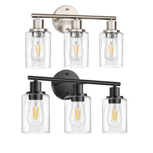 Candelabro <span class=keywords><strong>de</strong></span> doble lámpara <span class=keywords><strong>para</strong></span> decoración <span class=keywords><strong>de</strong></span> <span class=keywords><strong>espejo</strong></span> <span class=keywords><strong>de</strong></span> tocador <span class=keywords><strong>de</strong></span> <span class=keywords><strong>baño</strong></span>, accesorios <span class=keywords><strong>de</strong></span> iluminación contemporáneos <span class=keywords><strong>para</strong></span> apartamento, base media, 2/3 x E26 - Product Image 1