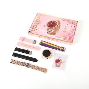Montre connectée GEN 9 MAX 2024, Reloj Fitness Tracker Sport, étanche, 4 bracelets, coffret cadeau, montres connectées Gen9 Max pour femmes - Product Image 2