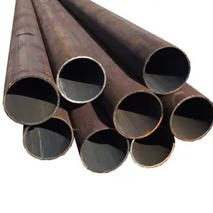 High Precision and Quality St52, St35, St42, St45 LSAW ERW Ms CS Line Welded Seamless Carbon Steel Pipes