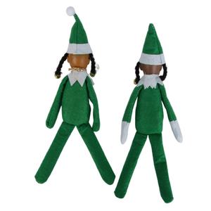 Regalos divertidos Snoop Dogg Elf tela no tejida brillante Vacaciones de Navidad juguete de peluche decoración de Año Nuevo Snoop Stoop novedad muñeca - Product Image 2