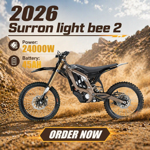 Sobowo 2026 Nuevo Precio de Fábrica Suron LightBee 2X 78.54V 45AH 410N.m Moto Eléctrica Legal para Carretera <span class=keywords><strong>Sutton</strong></span> - Product Image 1