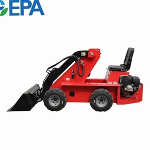 China Epa Ce Compact <b>Stand</b> On Small Skid Steer Track Loader Diesel Mini Crawler Tracks Loader - Product Image 4