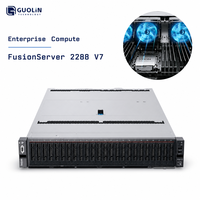 Serveur FusionServer 2288 V7 2U avec configuration RAM, SSD et HDD, compatible avec le montage en rack
