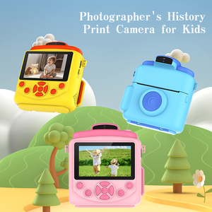 Appareil photo d'impression pour enfants, cadeau de Noël, 1080P HD, avec papier thermique, écran HD 2,4 pouces, coque mignonne, jouet cadeau - Product Image 2