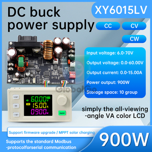 XY-6015LV CNC แหล่งจ่ายไฟ DC แบบปรับได้ แรงดันคงที่ กระแสคงที่ สำหรับงานซ่อมบำรุง 15A/900W โมดูลแปลงแรงดันแบบลดขั้น - Product Image 1