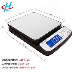 कॉम्पैक्ट पोस्टल शिपिंग मेल स्केल बड़ी क्षमता 25 किलो/50 किलो/30 किलो/40 किलो स्टील एब्स सामग्री प्रदर्शन प्रकार एलसीडी रोह प्रमाणपत्र - Product Image 5