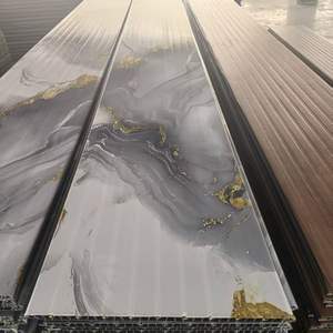 لوحة حائط داخلية حديثة عالية اللمعان تصميم داخلي من الرخام الداخلي للشقة فيلا - Product Image 4