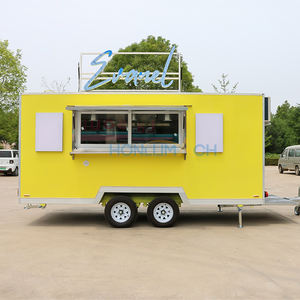 Honlu आपूर्तिकर्ता अनुकूलन योग्य पूरी तरह से सुसज्जित स्टेनलेस स्टील फूड ट्रक बीबीसी गर्म कुत्तों हैमबर्गर फ्रेंच फ्राइज़ खुदरा कैंडी चिप्स - Product Image 2
