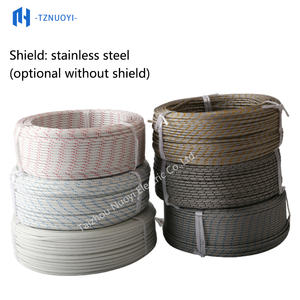 Fil de thermocouple de précision en acier inoxydable blindé haute température, tressé en fibre de verre, type K, fil de compensation pour <span class=keywords><strong>l</strong></span>'alimentation - Product Image 4