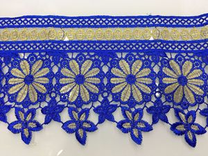 Thêu sữa lụa hóa chất ren TRIM trắng đen vàng thêu ren vải biên giới ren TRIM thêu - Product Image 3