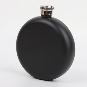 Gourde à liqueur circulaire portable en acier inoxydable 304 de 5 oz avec logo personnalisé pour l'extérieur - Product Image 4