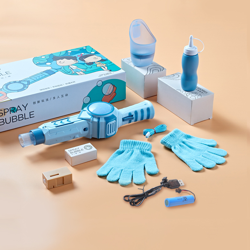 Изготовленный На Заказ 2021 новый перезаряжаемый пузырьковый меч Автоматический Дымовой волшебный пузырьковый аппарат Электрический автоматический воздуходувка