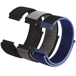 <span class=keywords><strong>Cinturino</strong></span> <span class=keywords><strong>per</strong></span> <span class=keywords><strong>Orologio</strong></span> in Tessuto di Nylon Intrecciato, <span class=keywords><strong>Cinturino</strong></span> Sportivo Regolabile 20/22mm <span class=keywords><strong>per</strong></span> Smartwatch <span class=keywords><strong>Huawei</strong></span> Samsung, Produzione Diretta OEM - Product Image 1